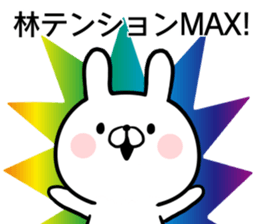 Hayashi's rabbit sticker sticker #14784462