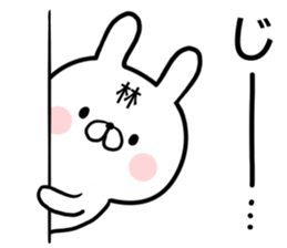 Hayashi's rabbit sticker sticker #14784463