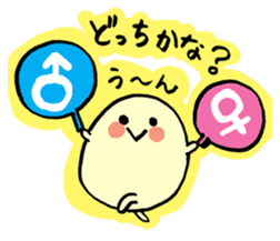 hen-san and egg-chan sticker #14784729