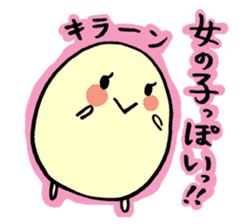 hen-san and egg-chan sticker #14784735