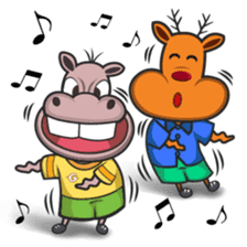 Gipopo and Deroro sticker #14785030