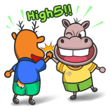 Gipopo and Deroro sticker #14785031