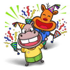 Gipopo and Deroro sticker #14785032