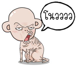 Dog old sticker #14785376