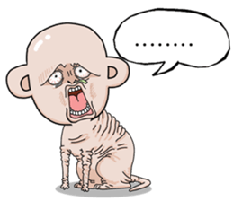 Dog old sticker #14785394