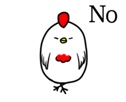 Howariva's Niwatori Moving Sticker sticker #14785527