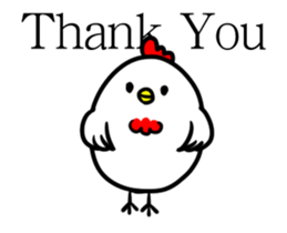 Howariva's Niwatori Moving Sticker sticker #14785528