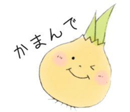 awaji island onion sticker #14785857
