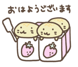 Melonpan seals4 sticker #14786077