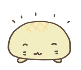 Melonpan seals4 sticker #14786082