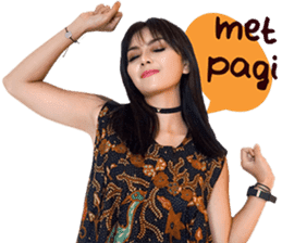 Batik Girl: Ismi Melinda sticker #14786230