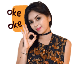 Batik Girl: Ismi Melinda sticker #14786232