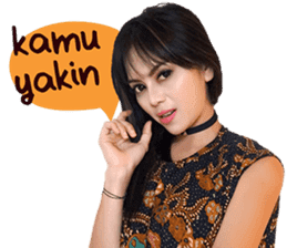 Batik Girl: Ismi Melinda sticker #14786234