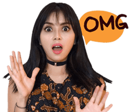 Batik Girl: Ismi Melinda sticker #14786235