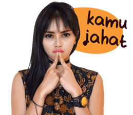 Batik Girl: Ismi Melinda sticker #14786236