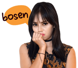 Batik Girl: Ismi Melinda sticker #14786239