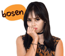 Batik Girl: Ismi Melinda sticker #14786239