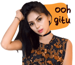 Batik Girl: Ismi Melinda sticker #14786242