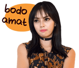 Batik Girl: Ismi Melinda sticker #14786243