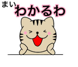 Names cat mai sticker #14786401