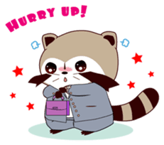 North American Raccoon (V3-Daily Life) sticker #14786590