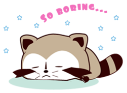 North American Raccoon (V3-Daily Life) sticker #14786622