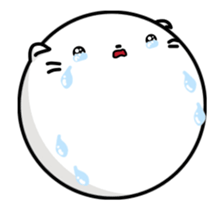 Nekodama(Cat ball) 8pieces sticker #14786840