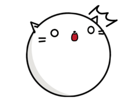 Nekodama(Cat ball) 8pieces sticker #14786842