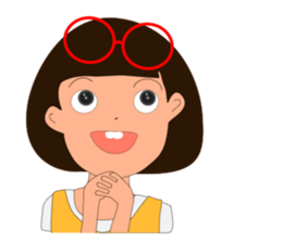 Thai girl Khmer boy sticker #14787342