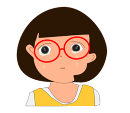 Thai girl Khmer boy sticker #14787344