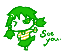 IRONANOKO green sticker #14787737