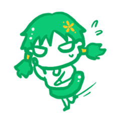 IRONANOKO green sticker #14787759