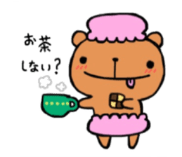 Funny sweets Kumama sticker #14788139