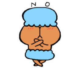 Funny sweets Kumama sticker #14788144