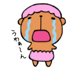 Funny sweets Kumama sticker #14788155