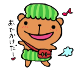 Funny sweets Kumama sticker #14788172