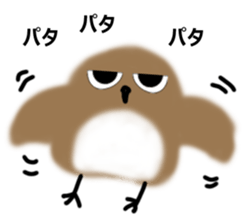 Mr. owl Sticker sticker #14788596