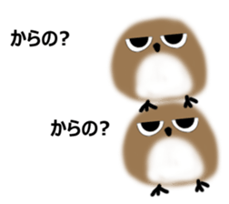 Mr. owl Sticker sticker #14788605