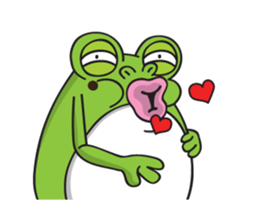 Stupid Frog sticker #14789800