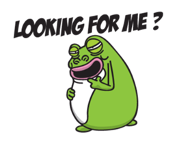 Stupid Frog sticker #14789808