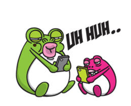 Stupid Frog sticker #14789810