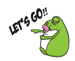 Stupid Frog sticker #14789811