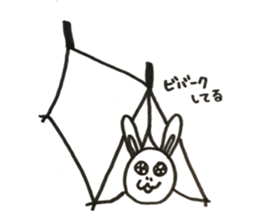 Trail running rabbit sticker #14789921