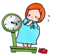 Pregnant woman Stickers sticker #14790349