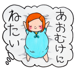 Pregnant woman Stickers sticker #14790361