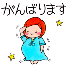 Pregnant woman Stickers sticker #14790367