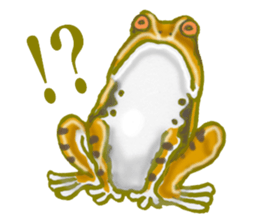 Traditional Japanese Frog sticker #14790967