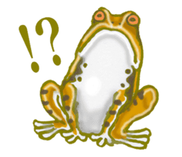 Traditional Japanese Frog sticker #14790967