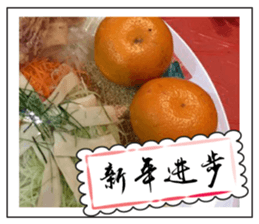 Chinese New Year greeting card2 sticker #14791191