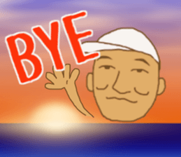 Kazu loves surfing sticker #14791441